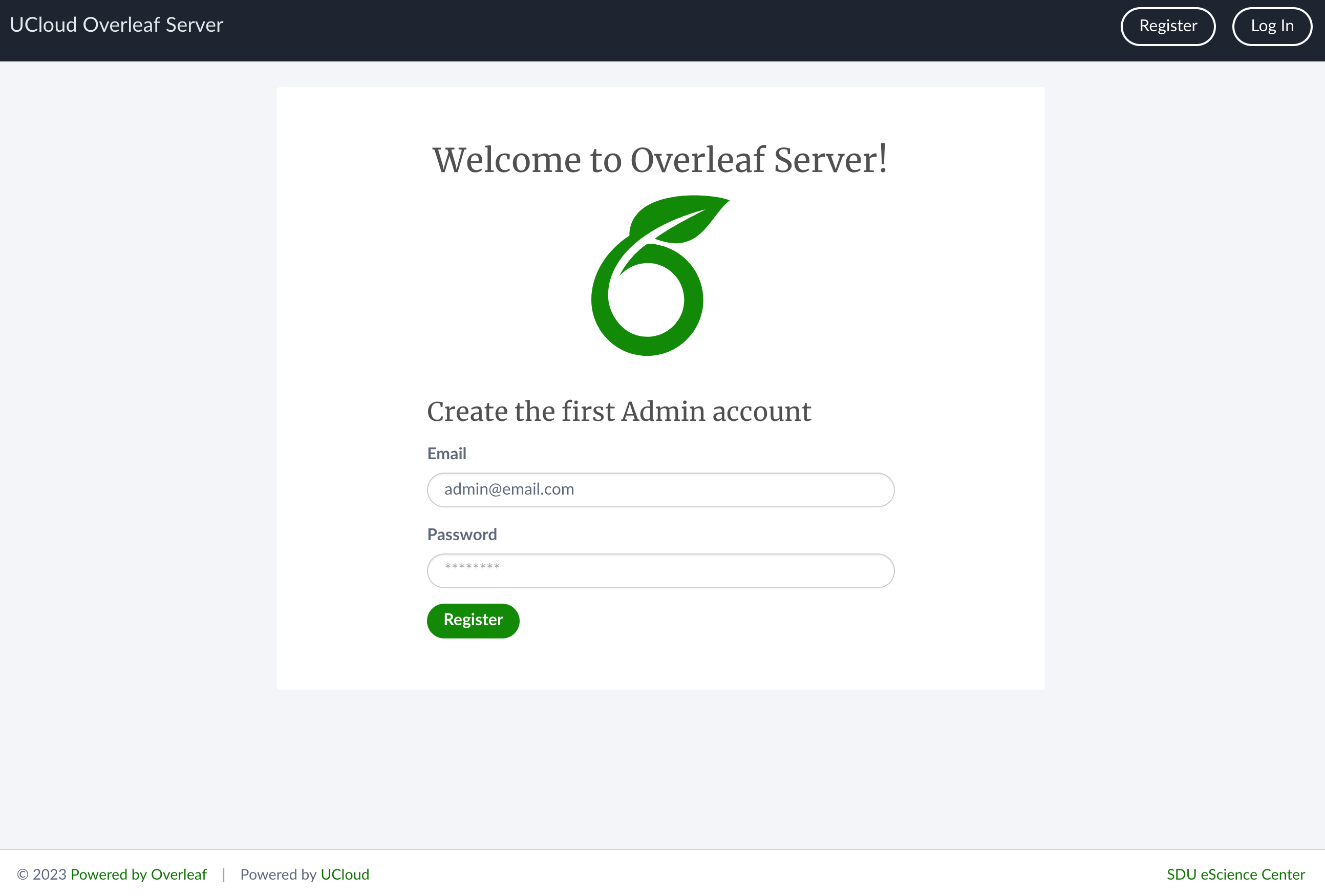 Overleaf — UCloud